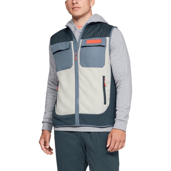 under armour fleece vest